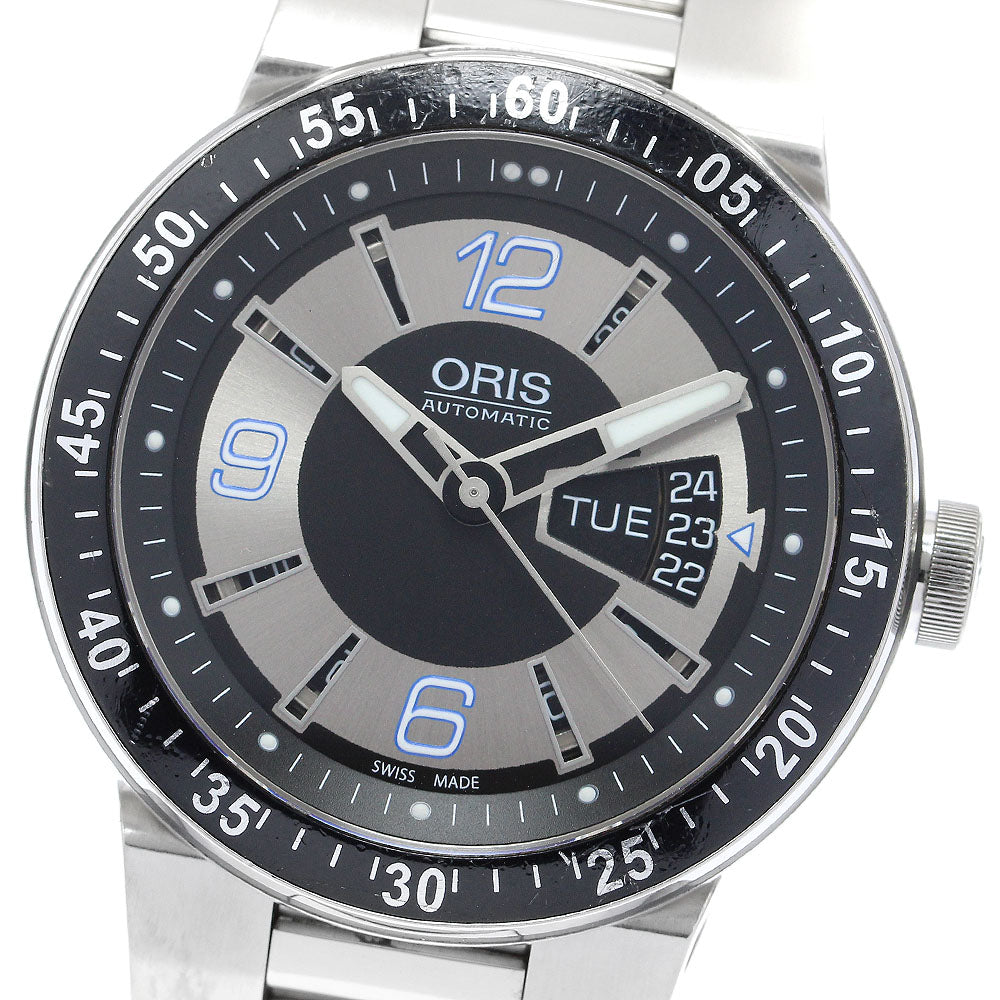 ORIS Williams F1 Team 7613 Day date Gray / black Dial Automatic Men's _908512