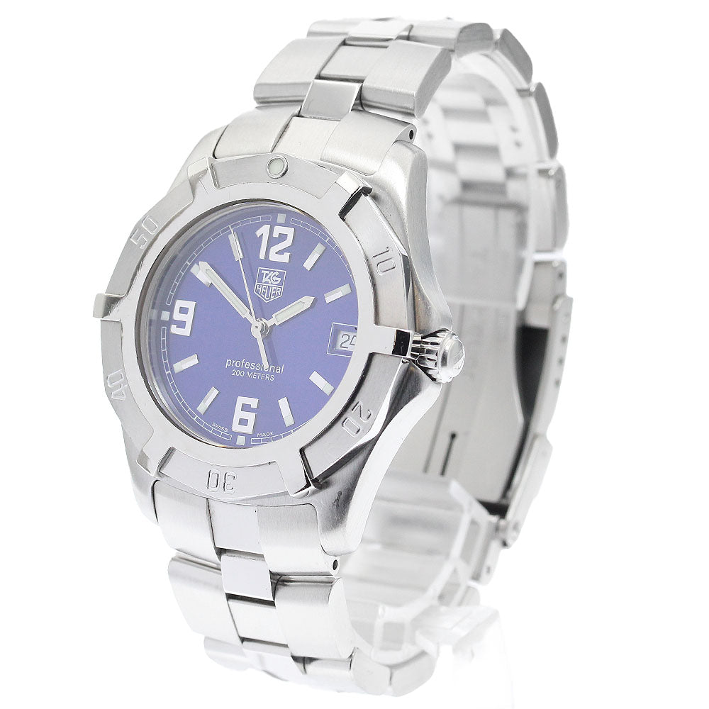 TAG HEUER Professional Exclusive WN1112-0 Date blue Dial Quartz Men's_908515