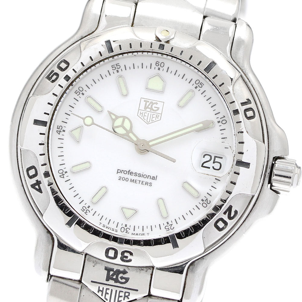 TAG HEUER professional WH111-K1 Date white Dial Quartz Men's Watch_908517