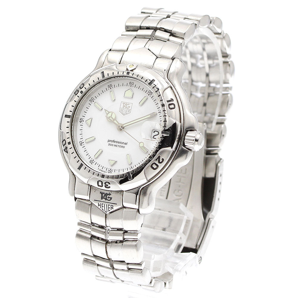 TAG HEUER professional WH111-K1 Date white Dial Quartz Men's Watch_908517