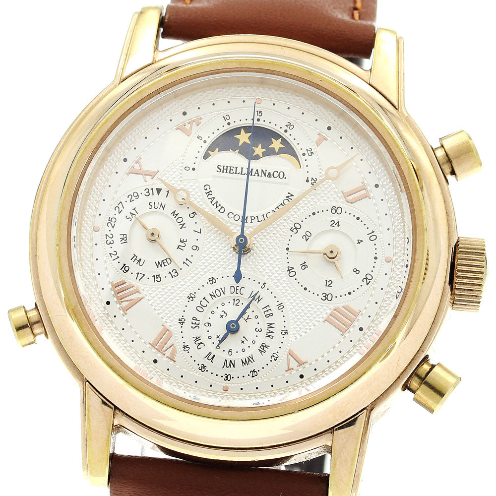 Shellman Grand Complication Premium 6771-T011179TA Quartz Men's Watch_908534