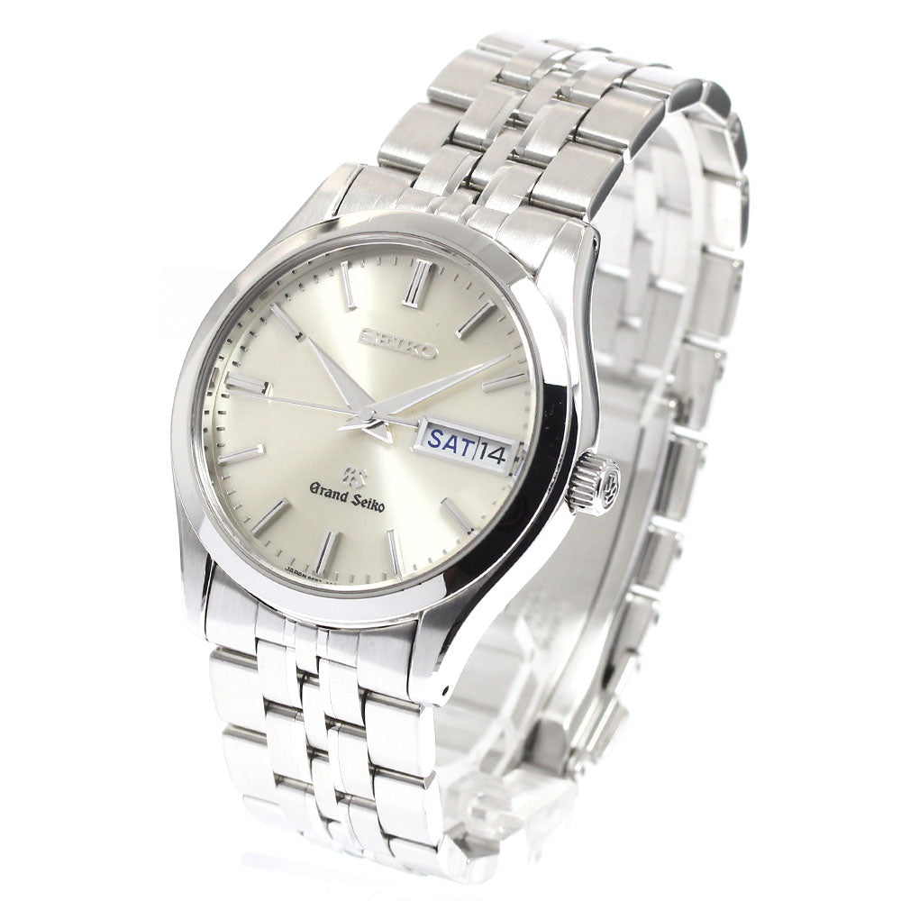 SEIKO Grand Seiko SBGT015/9F83-0AB0 Day date Silver Dial Quartz Men's _908535