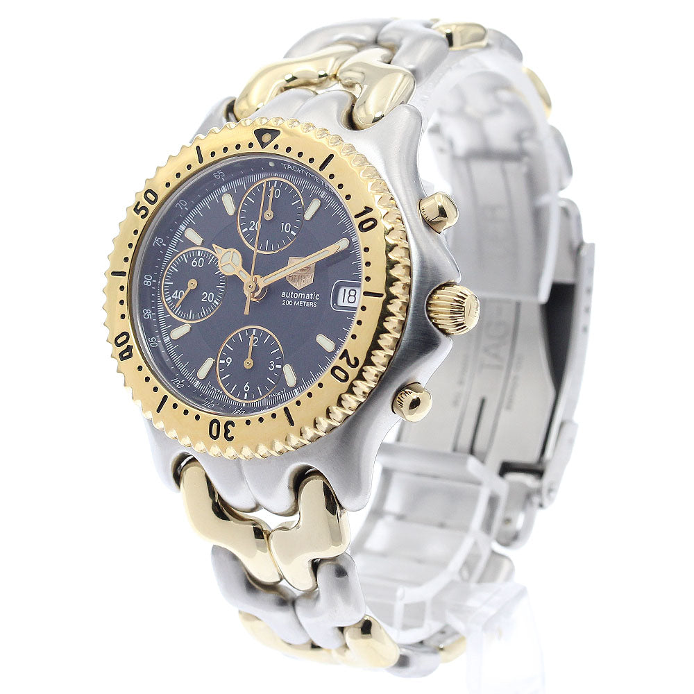 TAG HEUER S/el CG2121-R0 Chronograph black Dial Automatic Men's Watch_908541