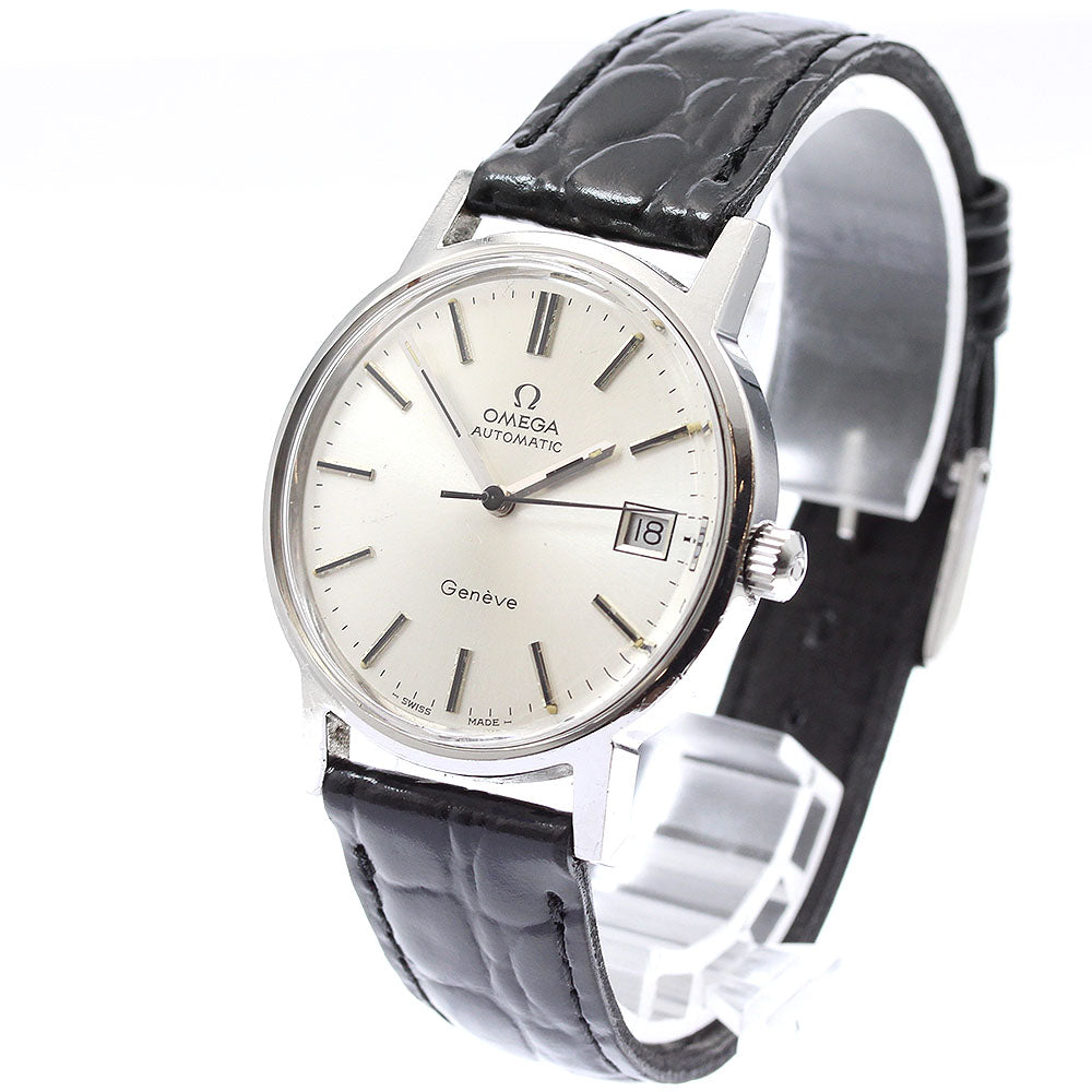 OMEGA Geneve 166.0163 Date Cal.1012 Silver Dial Automatic Men's Watch_908556