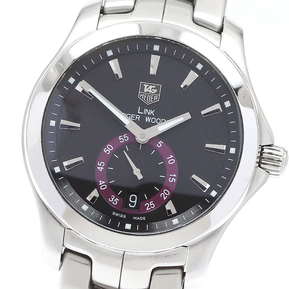 TAG HEUER Link Tiger Woods Model WJF211D Caliber 6 Automatic Men's Watch_908558