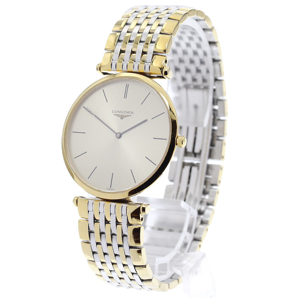 LONGINES Grand classic L4.709.2 Gold Dial Quartz Men's Watch_908572