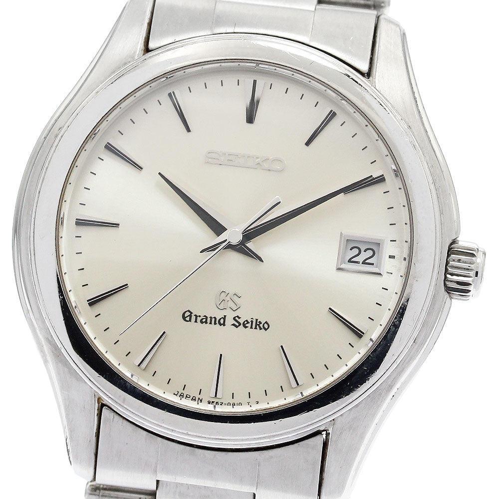 SEIKO Grand Seiko SBGX005/9F62-0A10 Date Silver Dial Quartz Men's Watch_908578