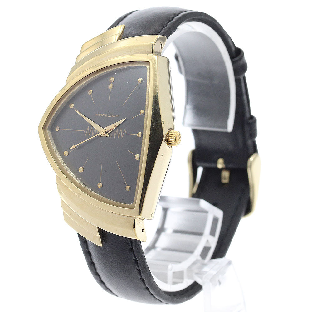 HAMILTON Ventura 6250A black Dial Quartz Men's Watch_908582