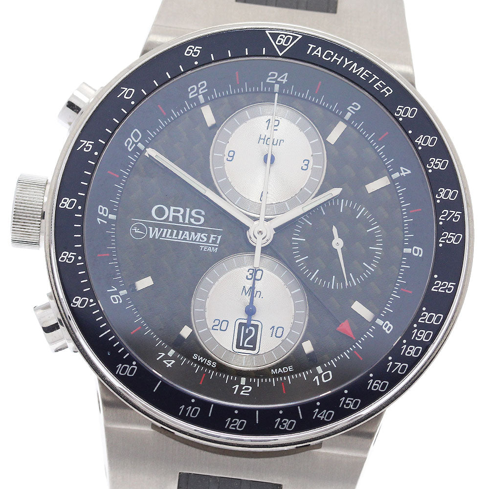 ORIS Williams F1 7577 GMT Lefty black Dial Automatic Men's Watch_908587