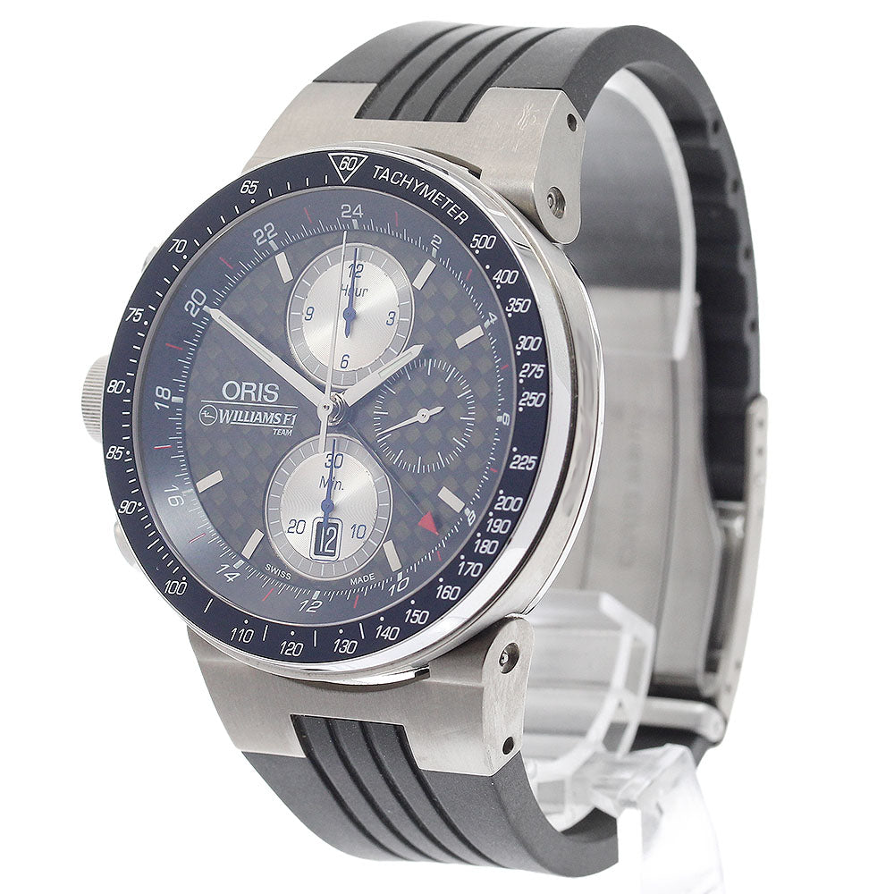 ORIS Williams F1 7577 GMT Lefty black Dial Automatic Men's Watch_908587