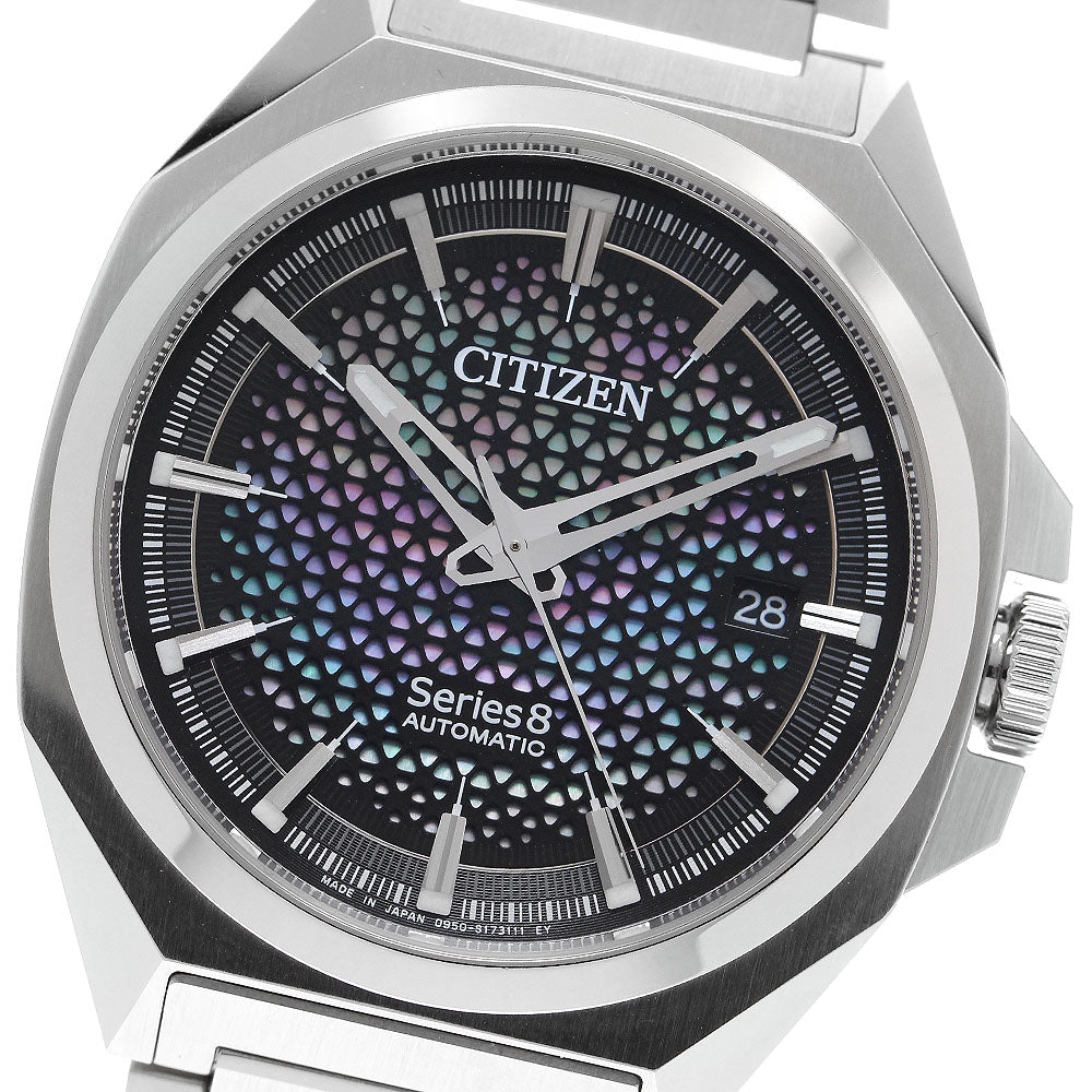 CITIZEN Series 8 0950-S125758/NA1010-84X Date White shell / black Dial Automatic Men's Watch_908592