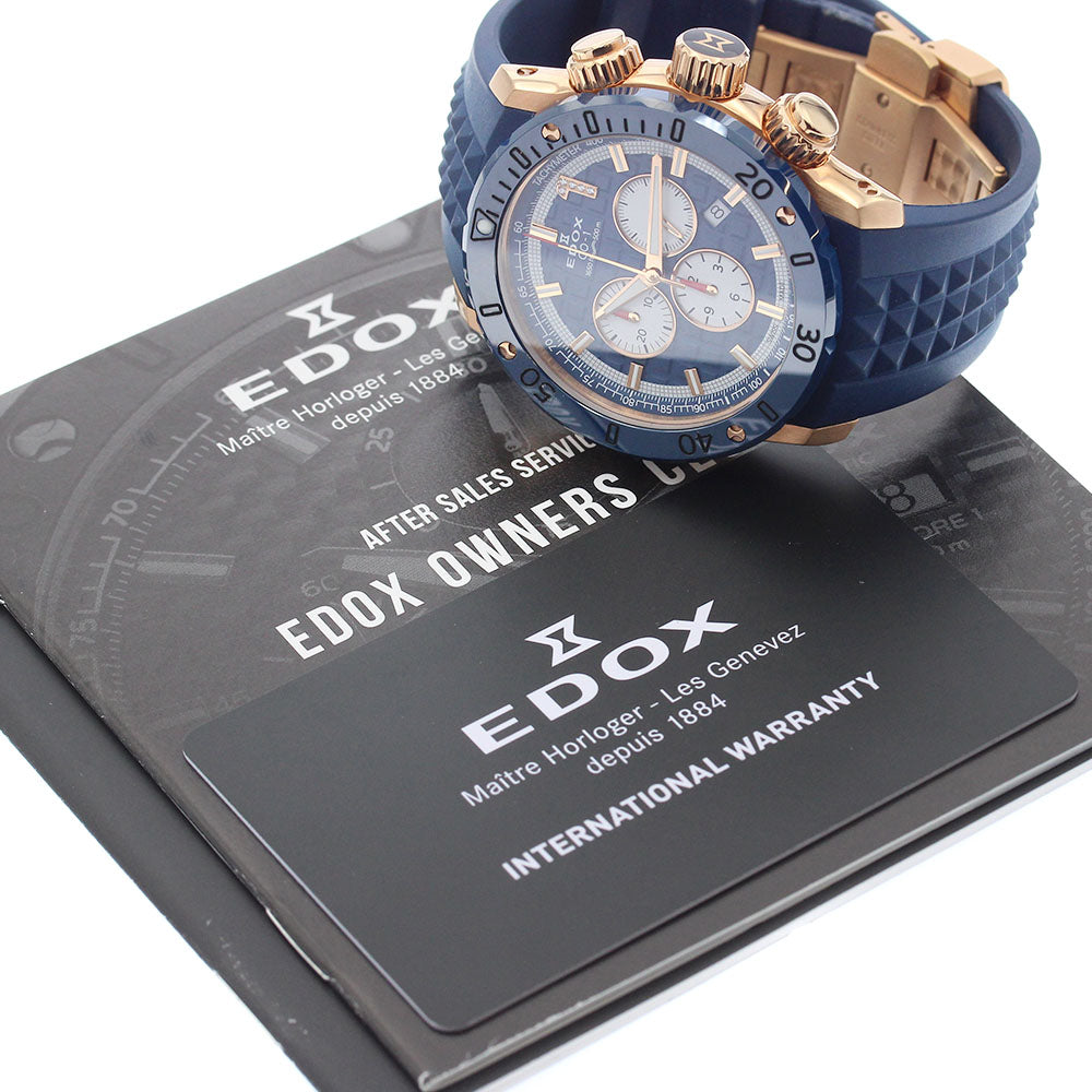 EDOX Chrono Offshore 1 Limited 10221 Index 1 diamond Quartz Men's Watch_908603