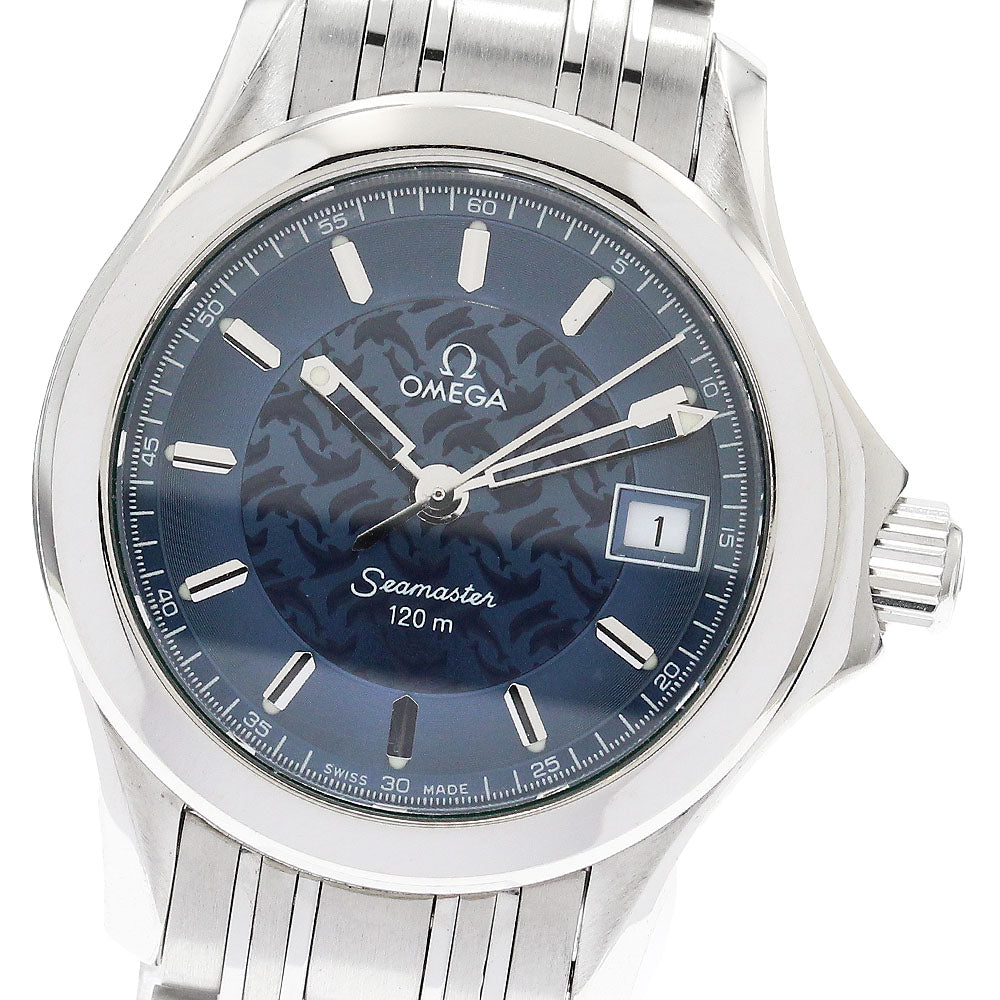 OMEGA Seamaster120 2586.80 Jacques Mayeur Quartz Ladies Watch_908617