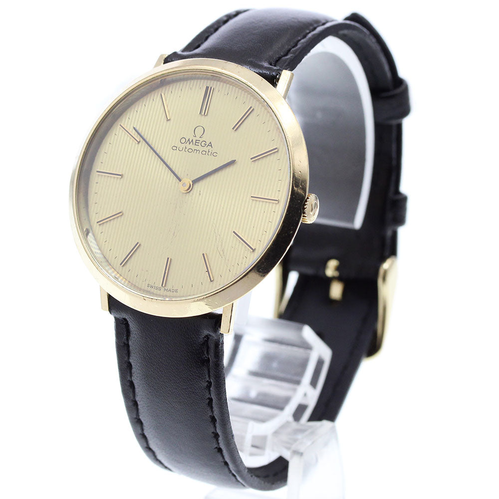 OMEGA vintage gold Dial Automatic Men's Watch_908620