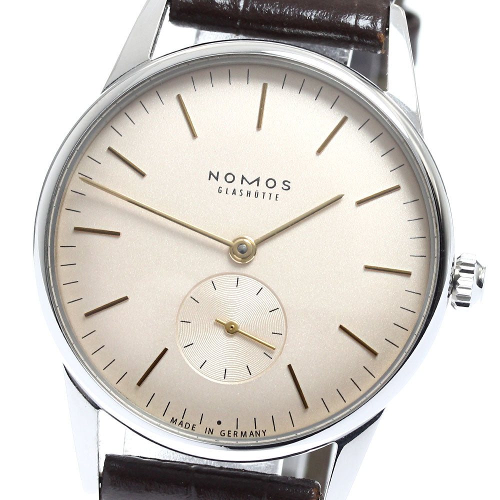 NOMOS Orion ORIA3GS238 Small seconds beige Dial Hand Winding Men's Watch_908651
