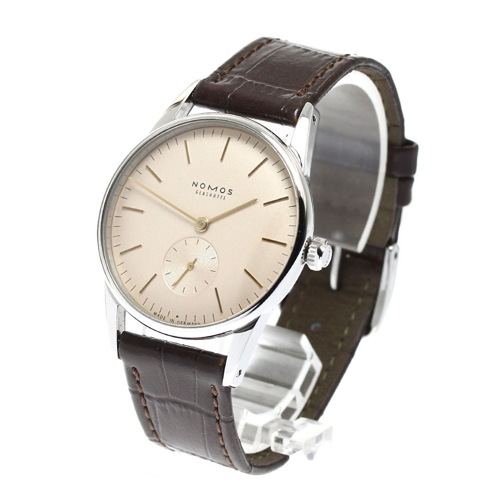 NOMOS Orion ORIA3GS238 Small seconds beige Dial Hand Winding Men's Watch_908651