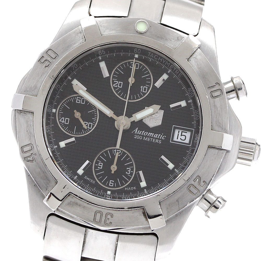 TAG HEUER Exclusive CN2111 Date Chronograph black Dial Automatic Men's_908660