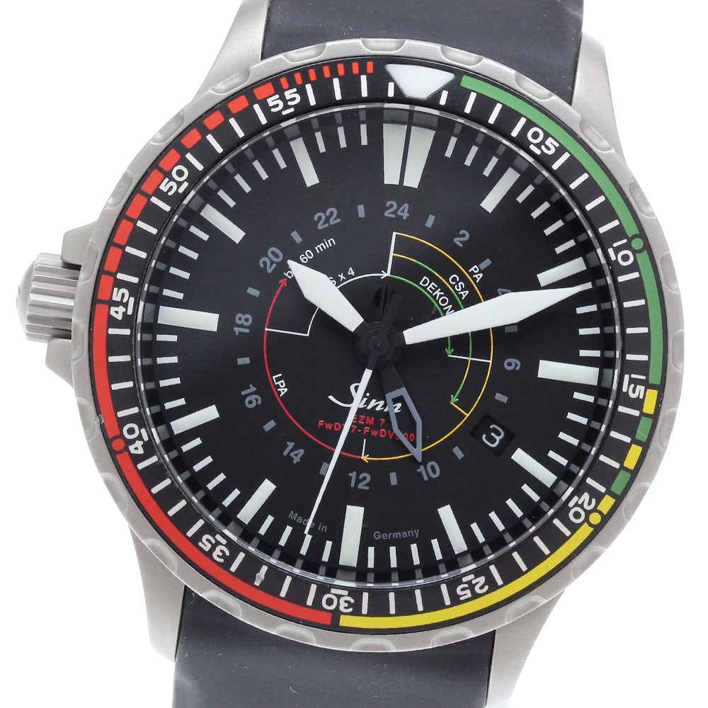 Sinn Instrument watch 857.EZM7 Date black Dial Automatic Men's Watch_908662