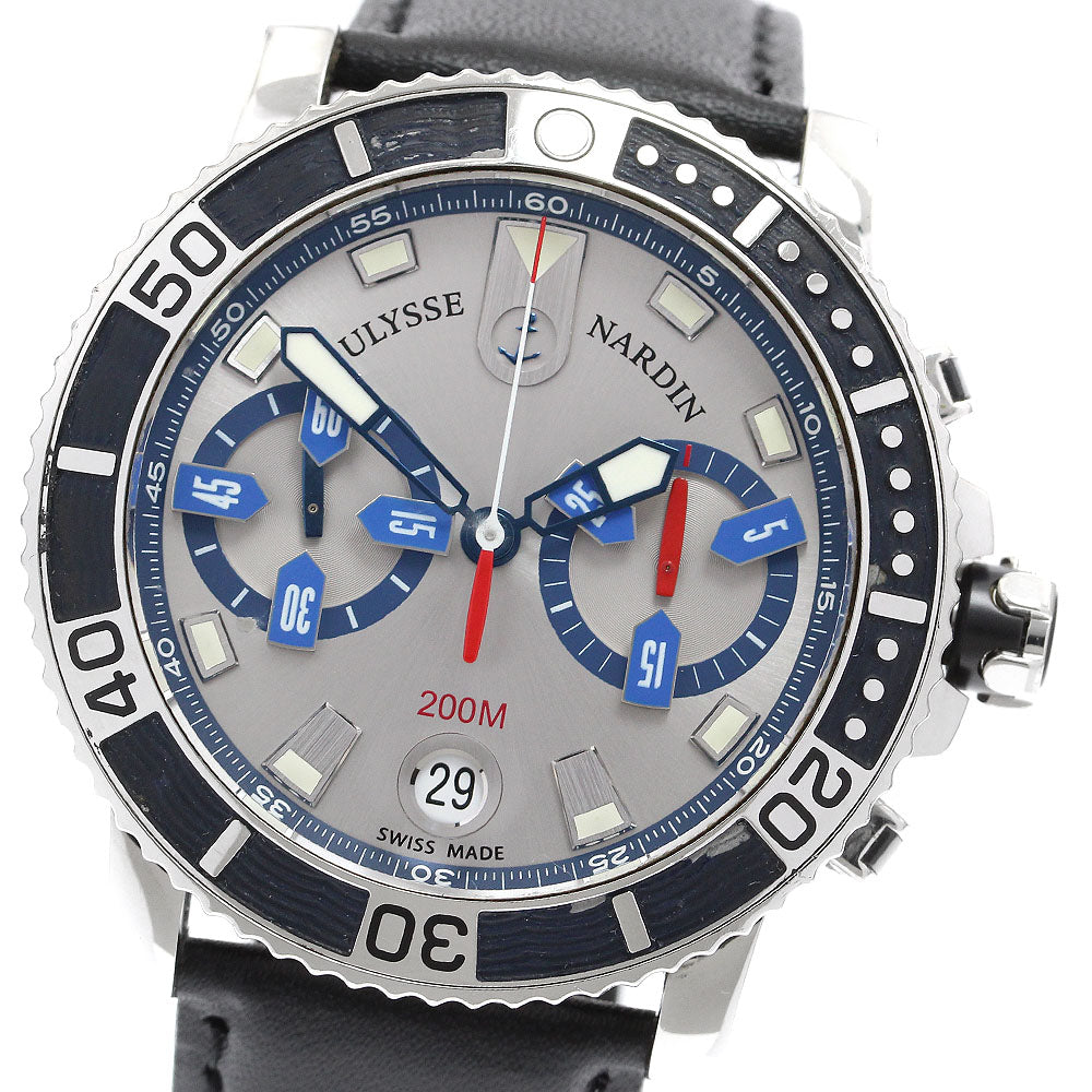 Ulysse Nardin Maxi Marine Diver 8003-102 Chronograph Automatic Men's_908663