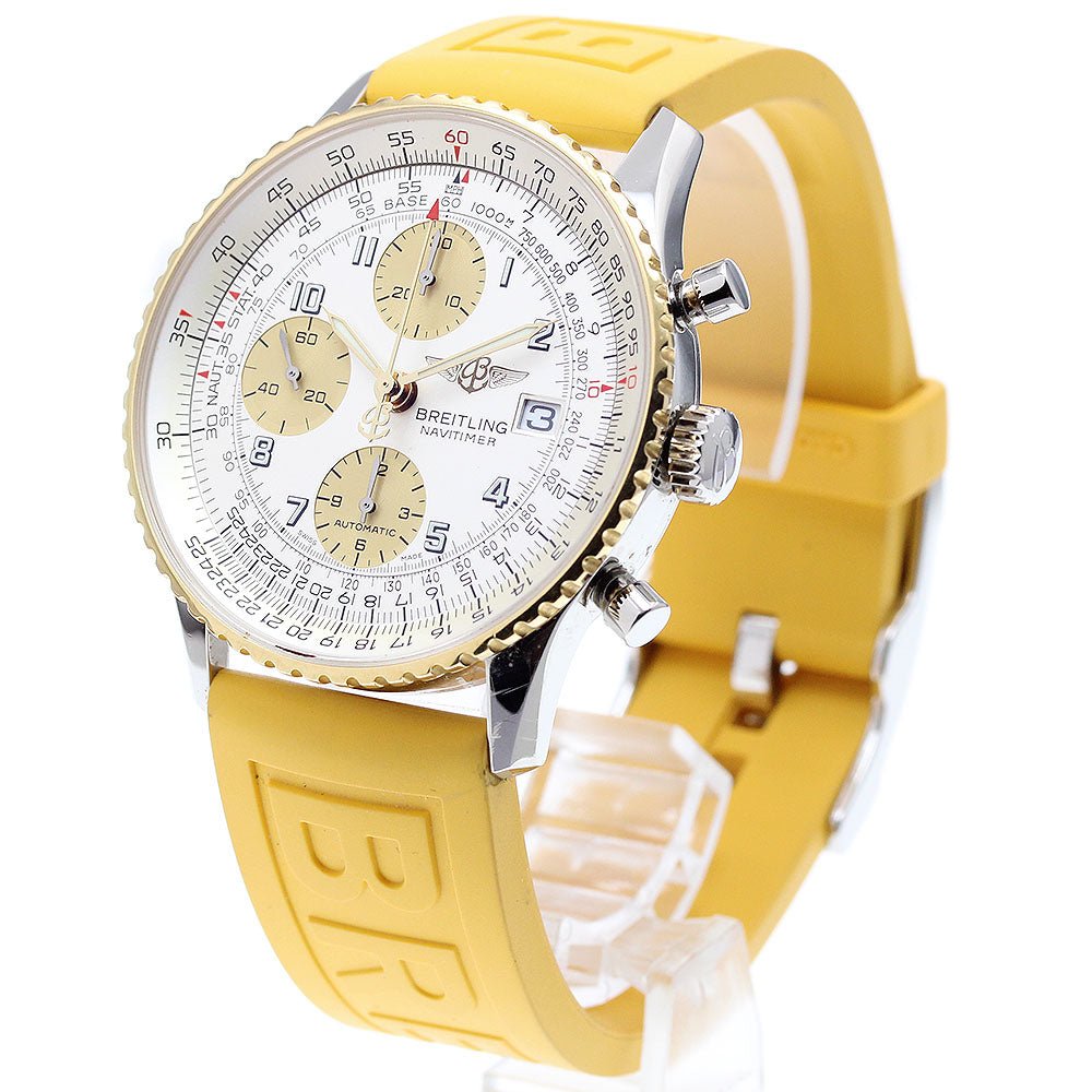 BREITLING Navitimer D13322 Chronograph YG bezel Dial AT Men's Watch_908667