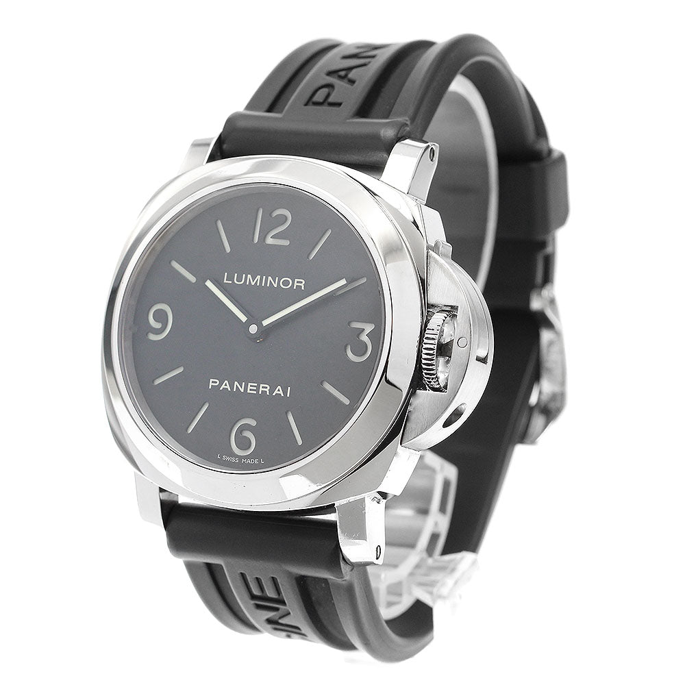 PANERAI Luminor Base 44MM PAM00112 black Dial Hand Winding Men's Watch_908700