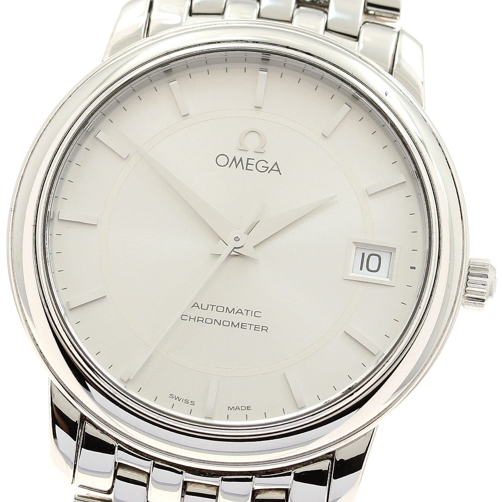 OMEGA De Ville Prestige 4500.31 Date Silver Dial Automatic Men's Watch_908711
