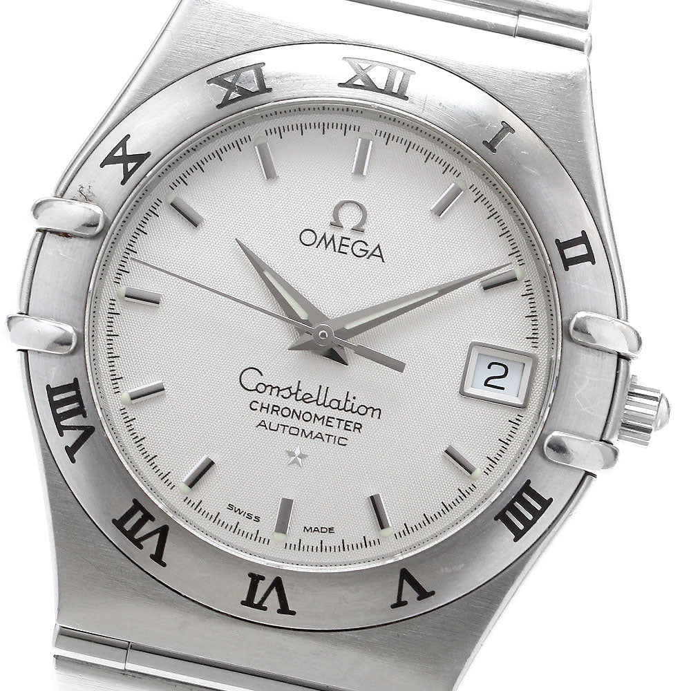 OMEGA Constellation Date chronometer Silver Dial Automatic Men's Watch_908712