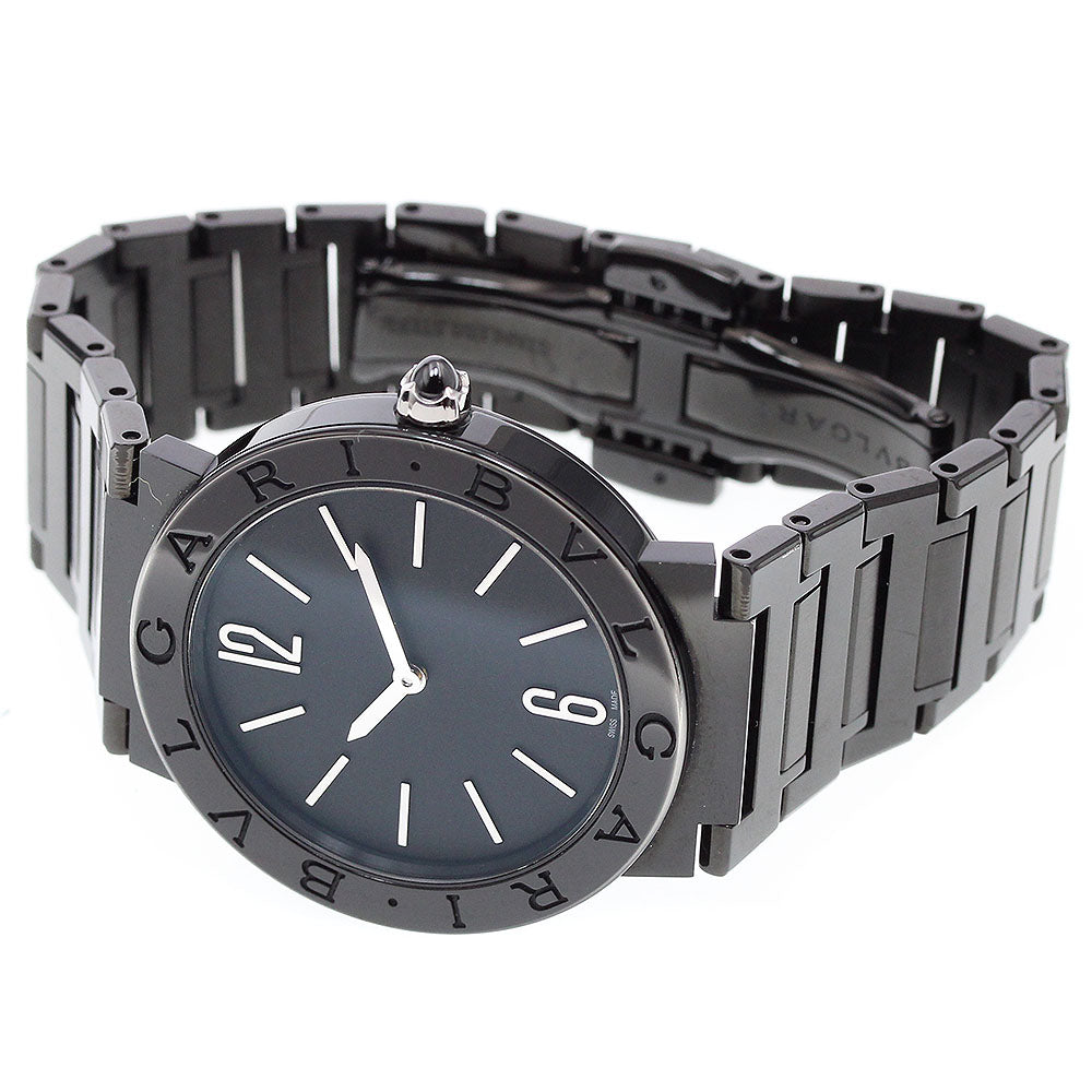 BVLGARI BVLGARIBVLGARI BB33SS/103557 Date black Dial Quartz Men's Watch_908718