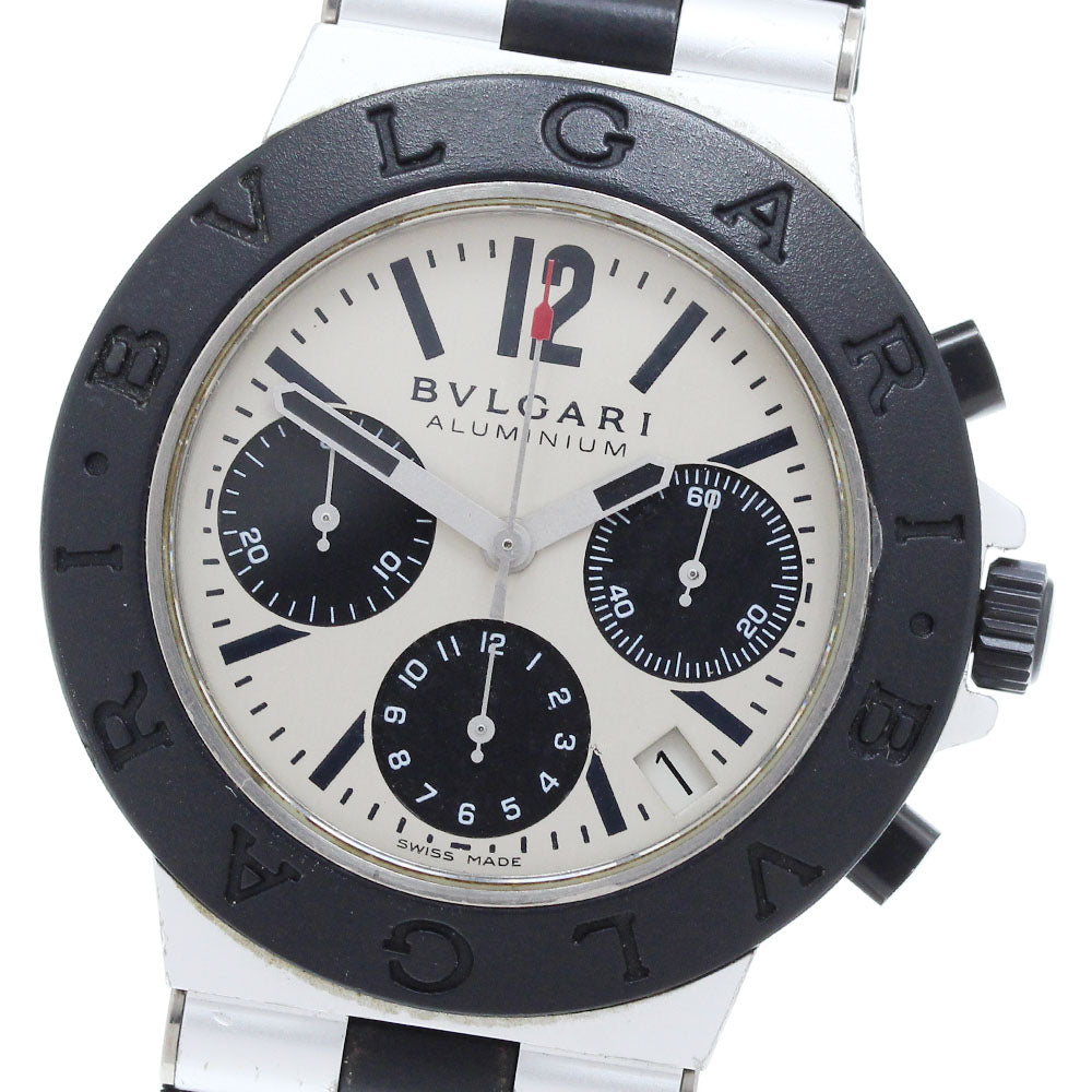 BVLGARI aluminum AC38TA Chronograph Automatic Men's Watch_908737