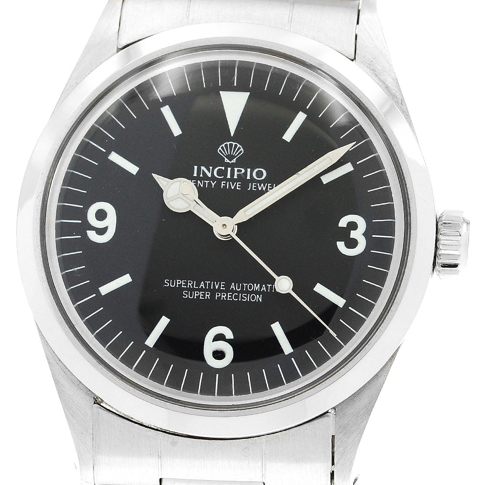 INCIPIO Super Precision black Dial Automatic Men's Watch_908772