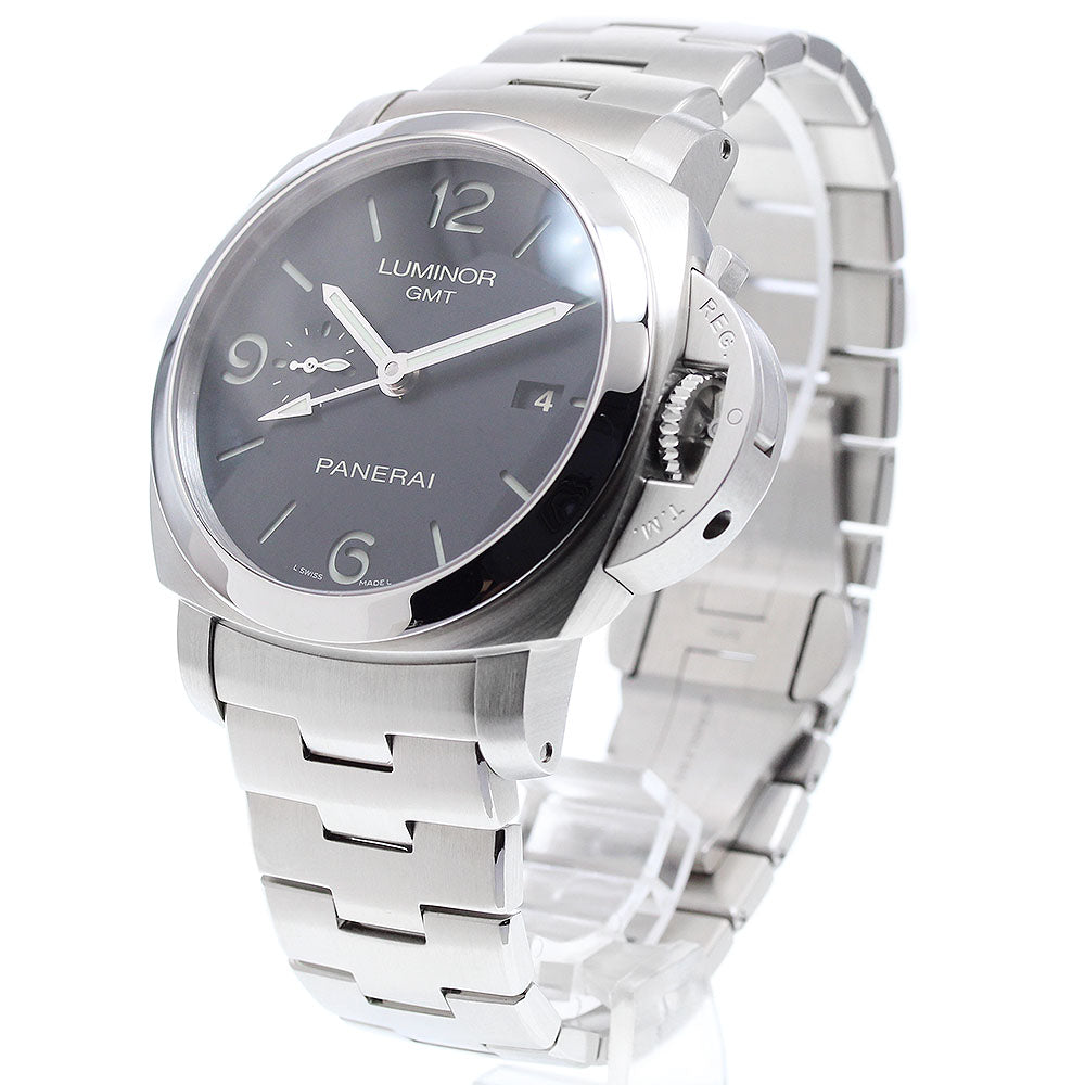 PANERAI Luminor 1950 PAM00329 3 Days GMT black Dial Automatic Men's Watch_908785