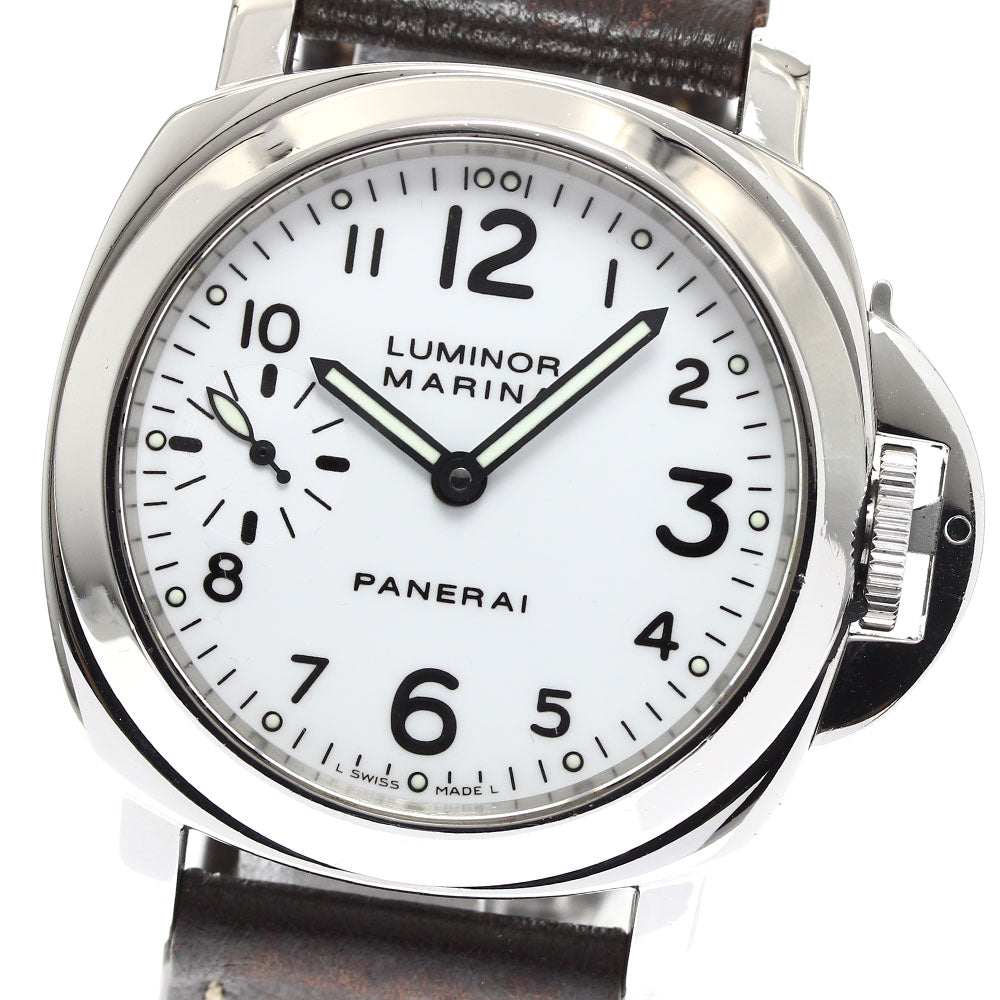 PANERAI Luminor Marina PAM00003 Small seconds white Dial Automatic Men's_908787