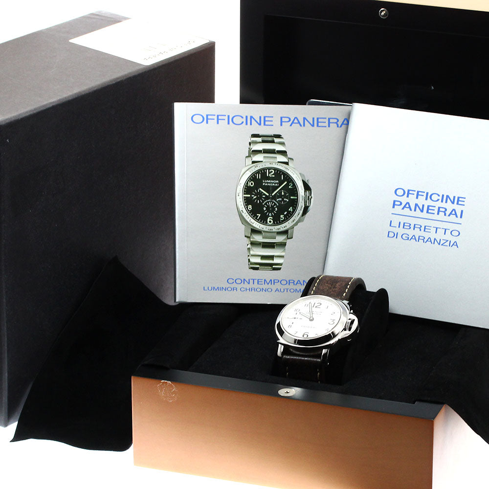 PANERAI Luminor Marina PAM00003 Small seconds white Dial Automatic Men's_908787