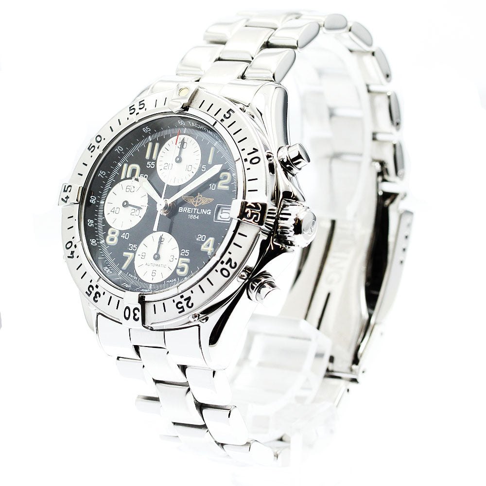BREITLING Colt A13035.1 Chronograph Black / Silver Dial Automatic Men's_908791