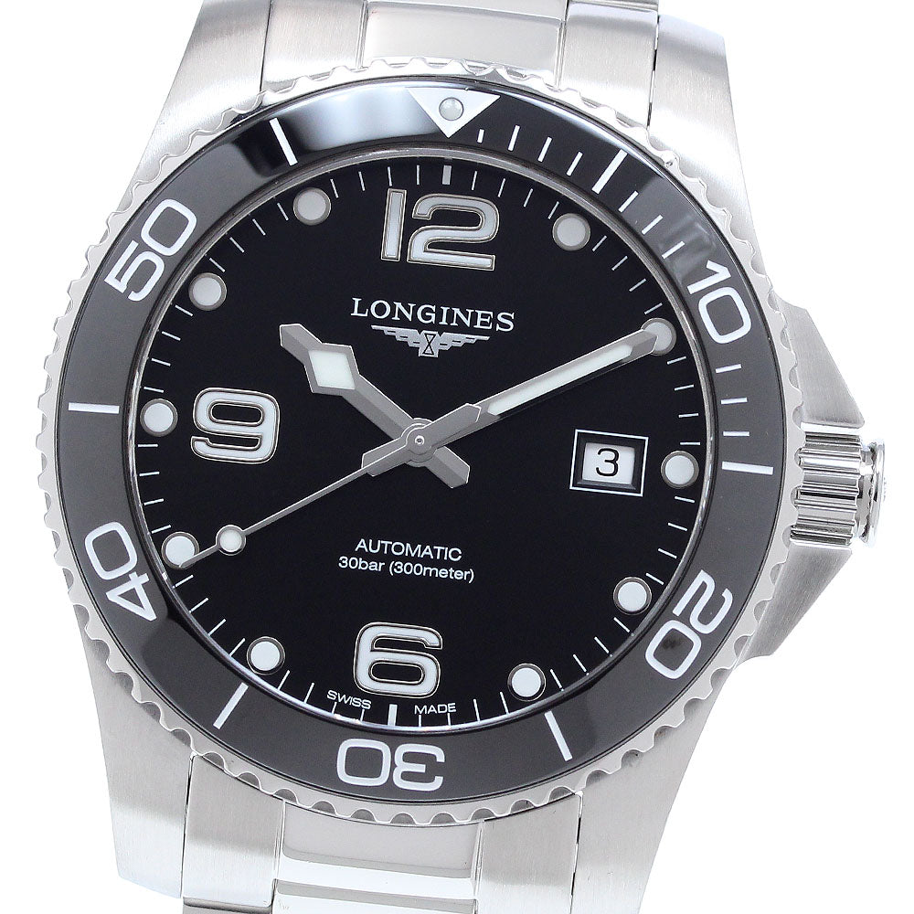 LONGINES Hydro Conquest L3.781.4 Date black Dial Automatic Men's Watch_908798