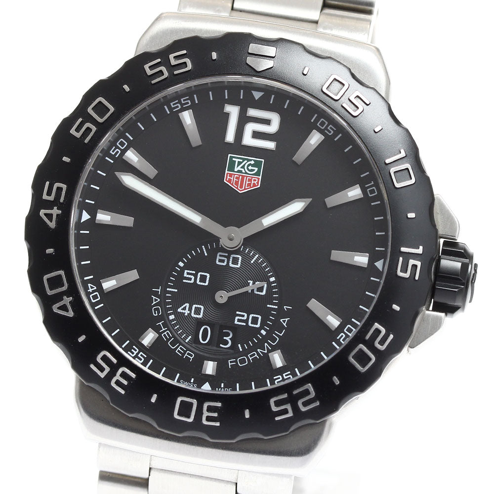 TAG HEUER Formula 1 WAU1110 Grand Date black Dial Quartz Men's Watch_908799