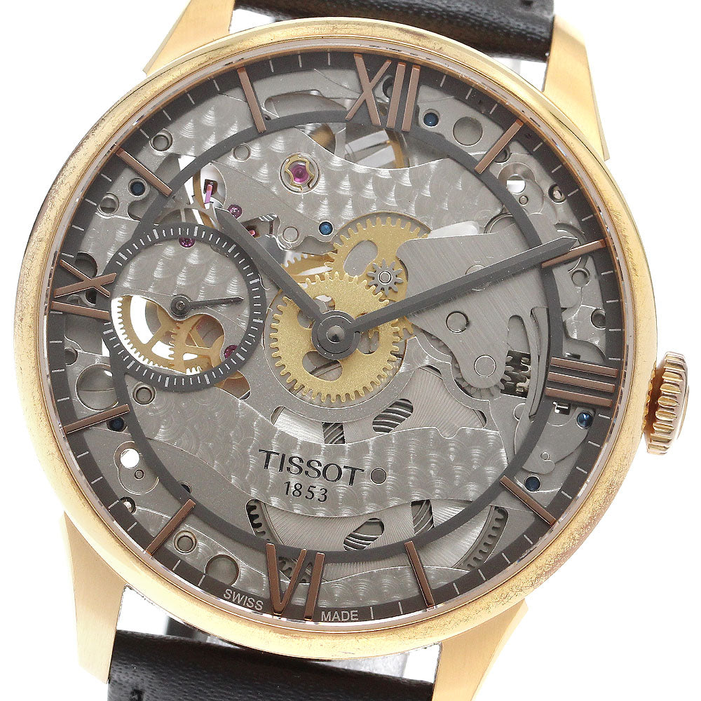 TISSOT T-Classic Shuman de Tourel T099405A Hand Winding Men's Watch_908801