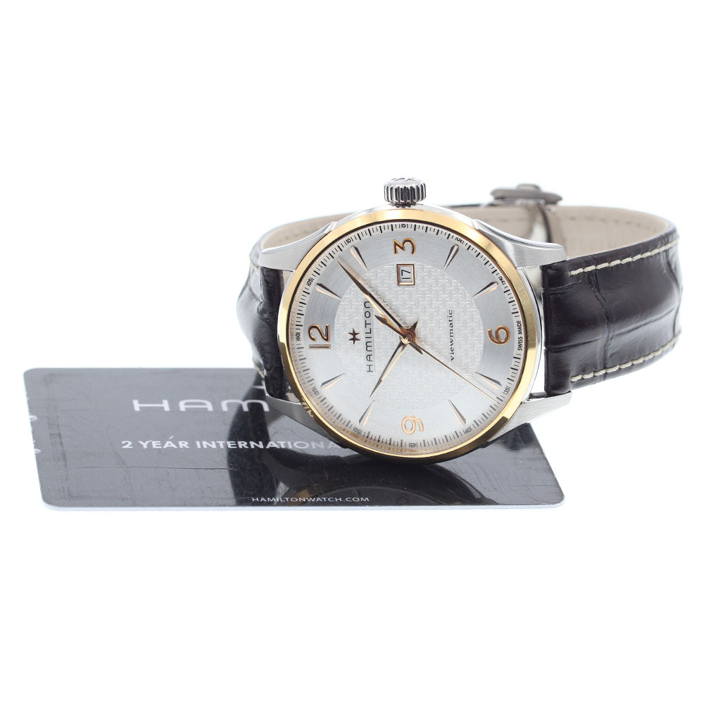 HAMILTON Jazzmaster Viewmatic H427250 Date Silver Dial Automatic Men's Watch_908811