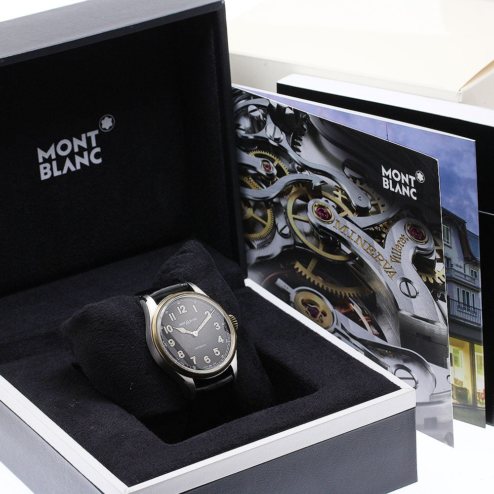 MONTBLANC 1858 automatic 7454/117833 black Dial Automatic Men's Watch_908812