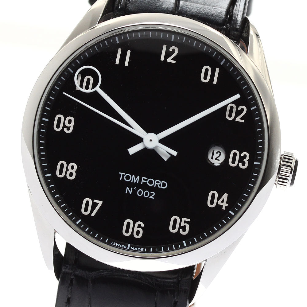 TOM FORD N.002 TFT002003 Date black Dial Automatic Men's Watch_908818