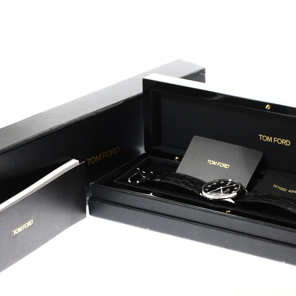 TOM FORD N.002 TFT002003 Date black Dial Automatic Men's Watch_908818