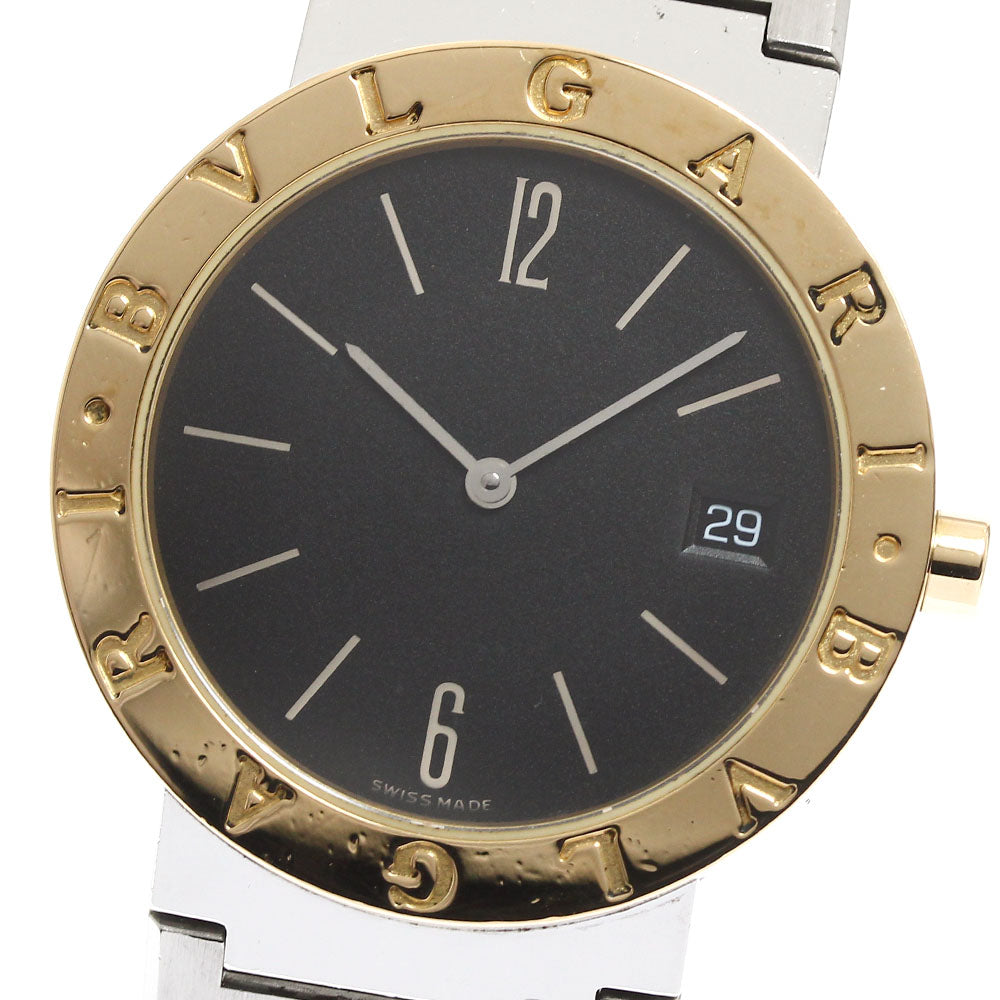 BVLGARI BVLGARIBVLGARI BB33SGD YG2 tone Date Quartz Men's Watch_908841