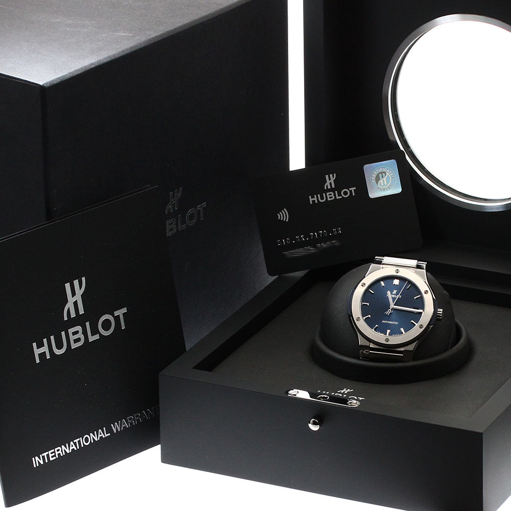 HUBLOT Classic fusion 510.NX.7170.NX Date blue Dial Automatic Men's Watch_908844