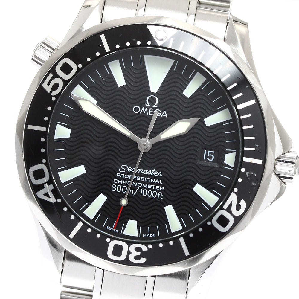 OMEGA Seamaster300 2254.50 Date black Dial Automatic Men's Watch_908852
