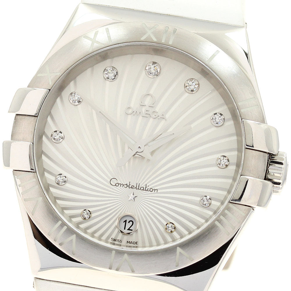 OMEGA Constellation 123.12.35.60.52.001 11P diamond Quartz Ladies Watch_908853