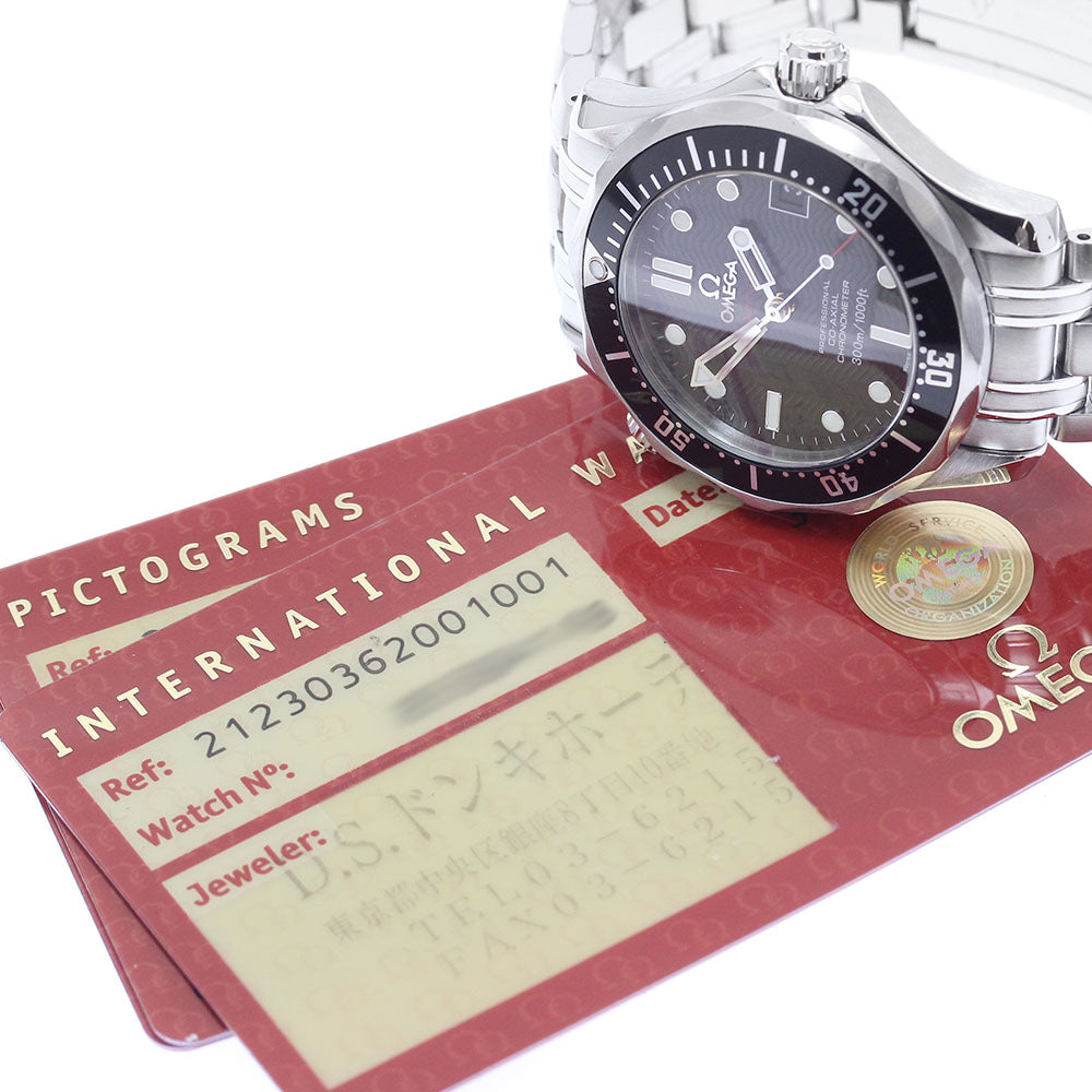 OMEGA Seamaster300 212.30.36.20.01.001 Date Co-Axial Automatic Boy's_908866