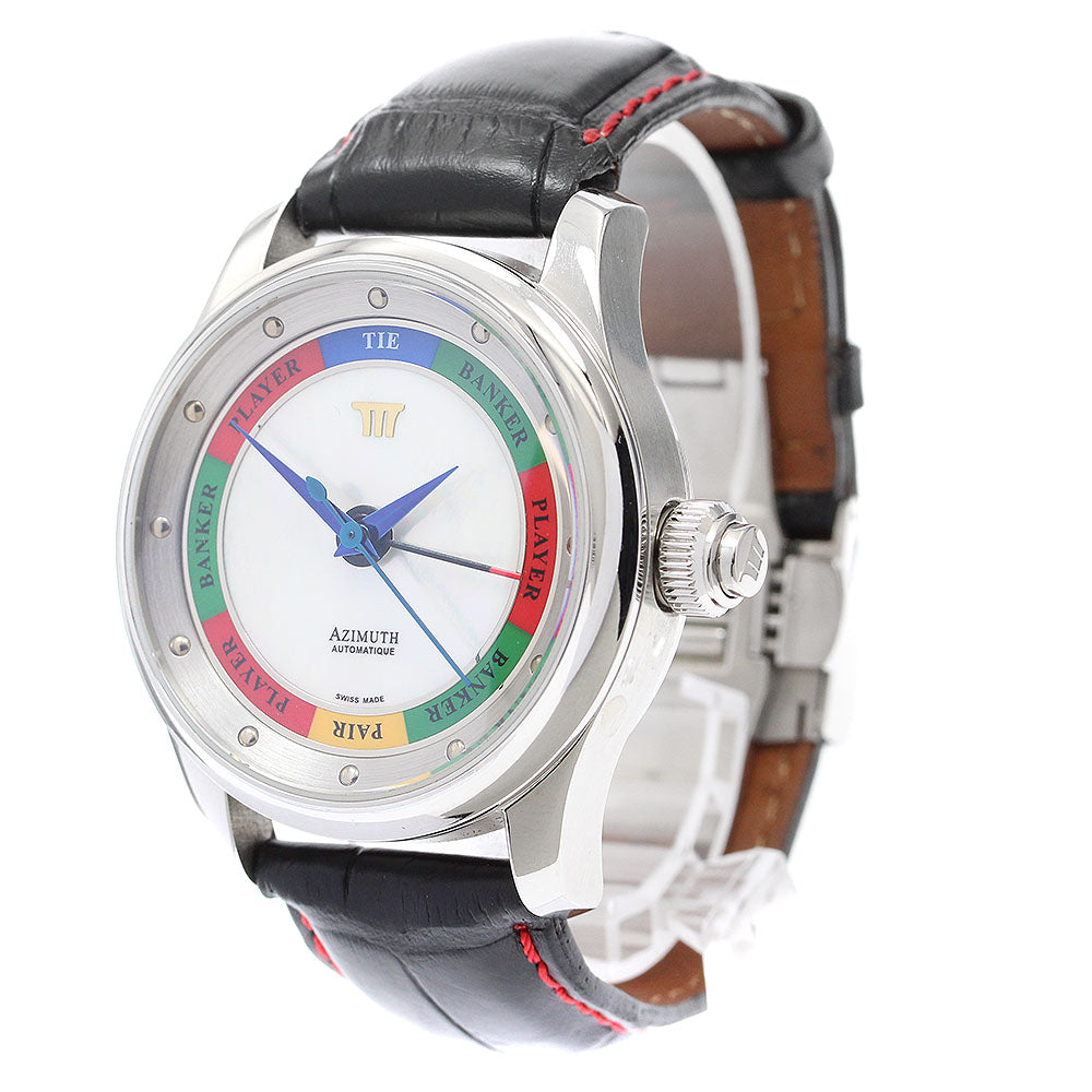 AZIMUTH Baccarat Marina Bay Sands Special Edition AR1GBMSC White shell Dial Automatic Men's Watch_908878