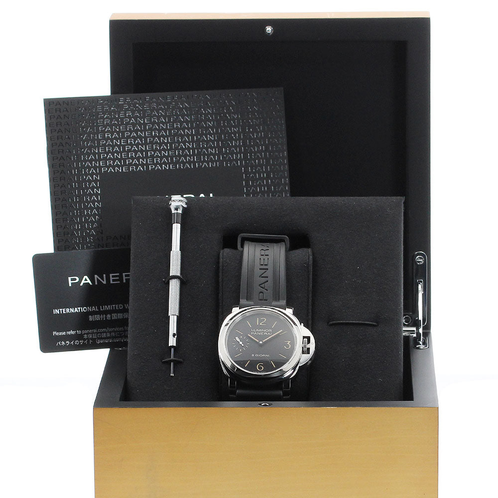 PANERAI Luminor base PAM00915 8 days black Dial Hand Winding Men's Watch_908884