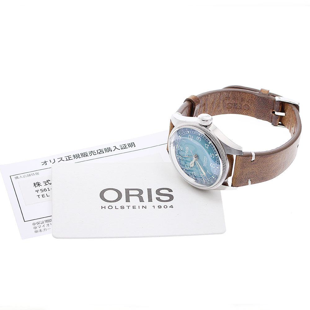 ORIS Cervo Volante 01 754 7779 4065 Blue gradation Dial Automatic Men's_908886