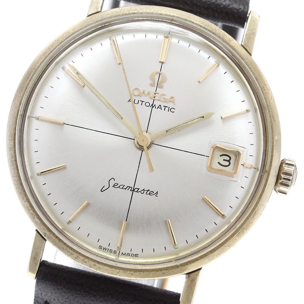 OMEGA Seamaster Date Silver Dial Automatic Men's Watch_908891